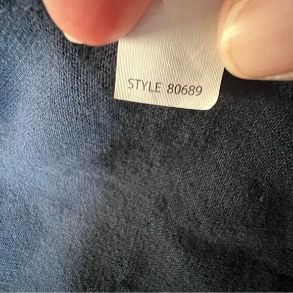 J. Crew Classic Twill Chino Coat Double Breasted 0 navy blue - Picture 7 of 16